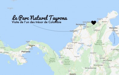 carte plage parc tayrona